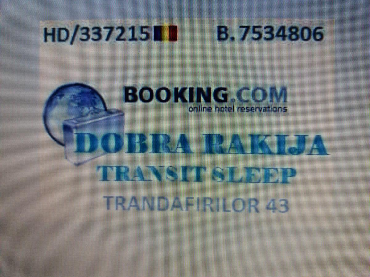 Ferienwohnung Dobra Rakija - Transit Sleep Exterior foto